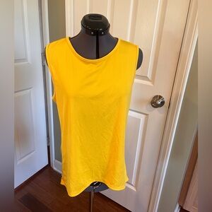Gold yellow top with back wrap style